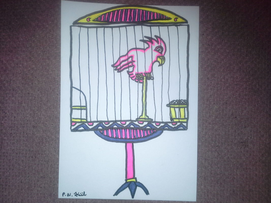 Caged Polly