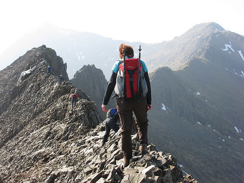 Suffering on Snowdon