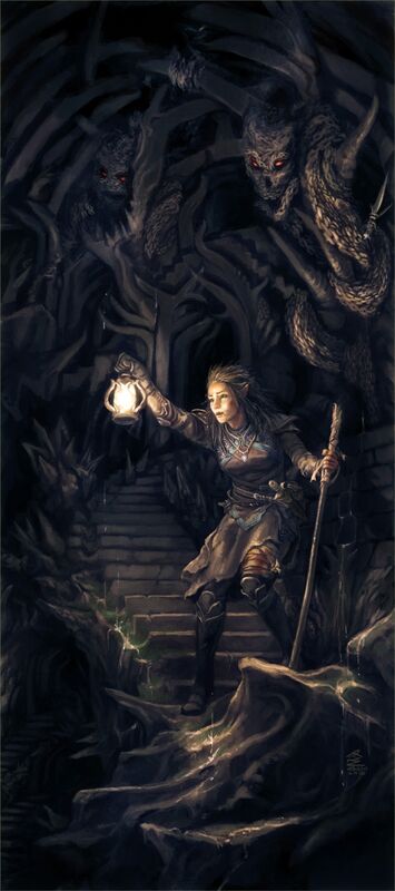 " WHISPERS IN THE CAVE OF SECRETS "