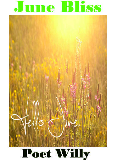 JUNE BLISS: DAY 2 POET WILLY WRITES, I AM NOT A HUMAN