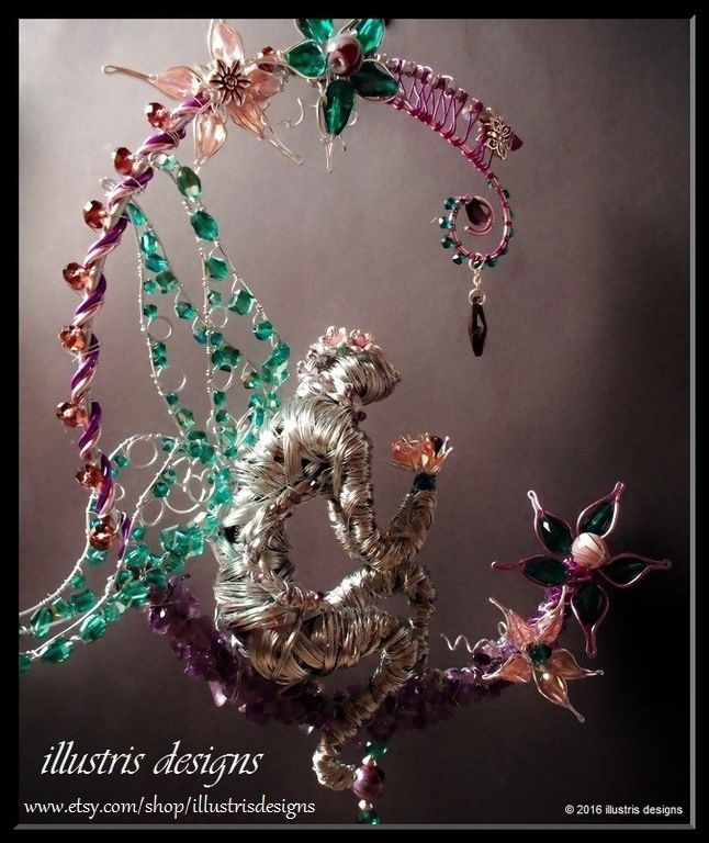 Fairy sculpture / suncatcher