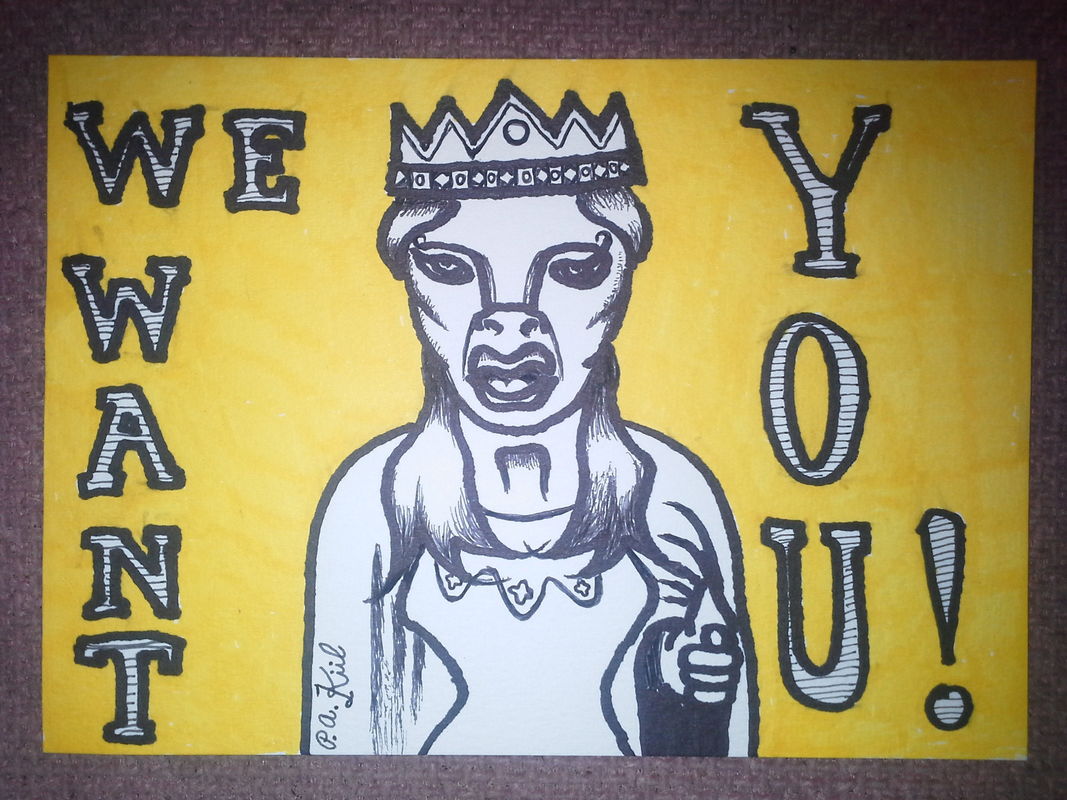 We want you! 