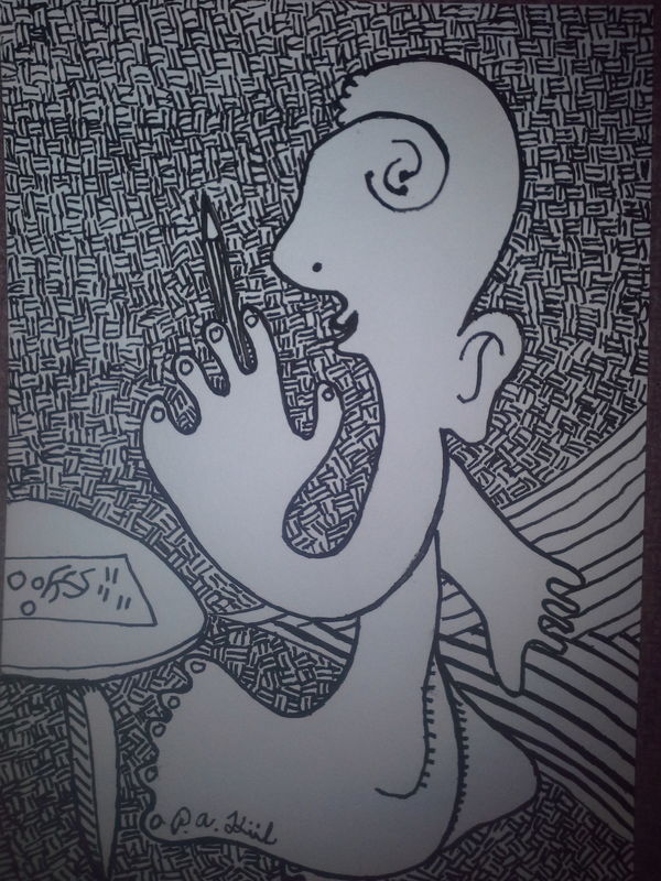 Pencil man!