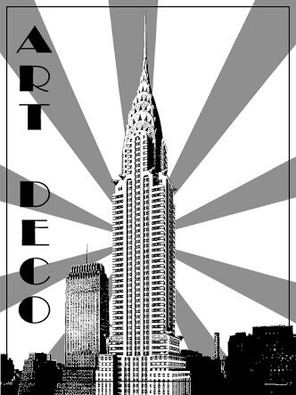Art deco dreams -~ ode to NYC