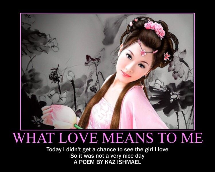 What love means to me