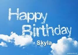 HAPPY BIRTHDAY TO YOU!
