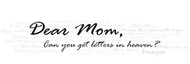" My letter to heaven !" x