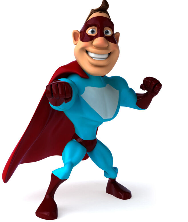 A Super Hero Lurking Inside
