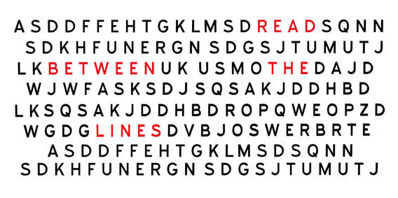 Reading Between The Lines