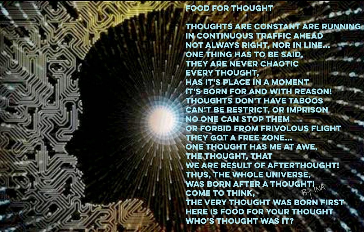 Food for thought