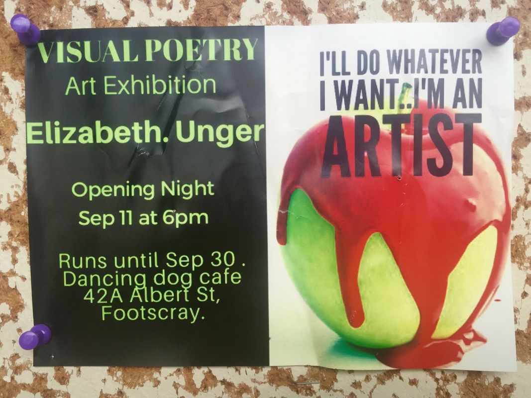 Visual Poetry Exhibition Invite 