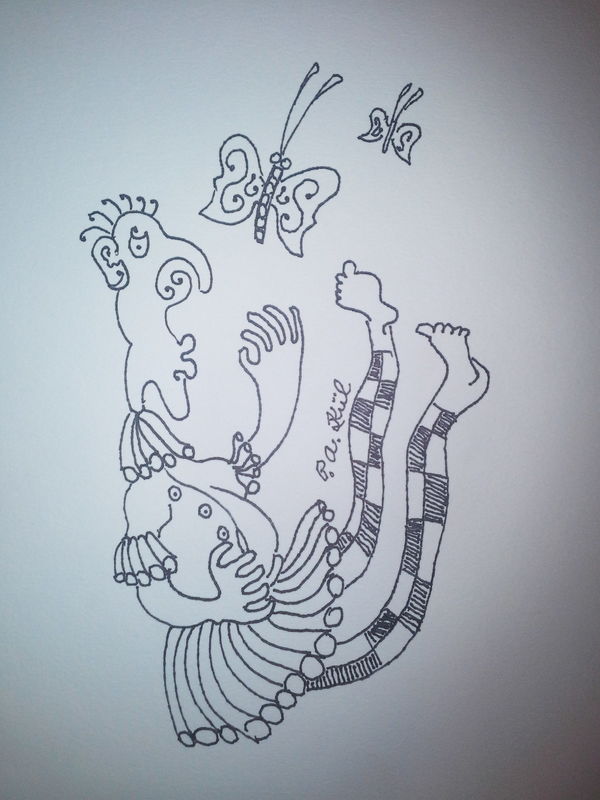 Butterfly man!