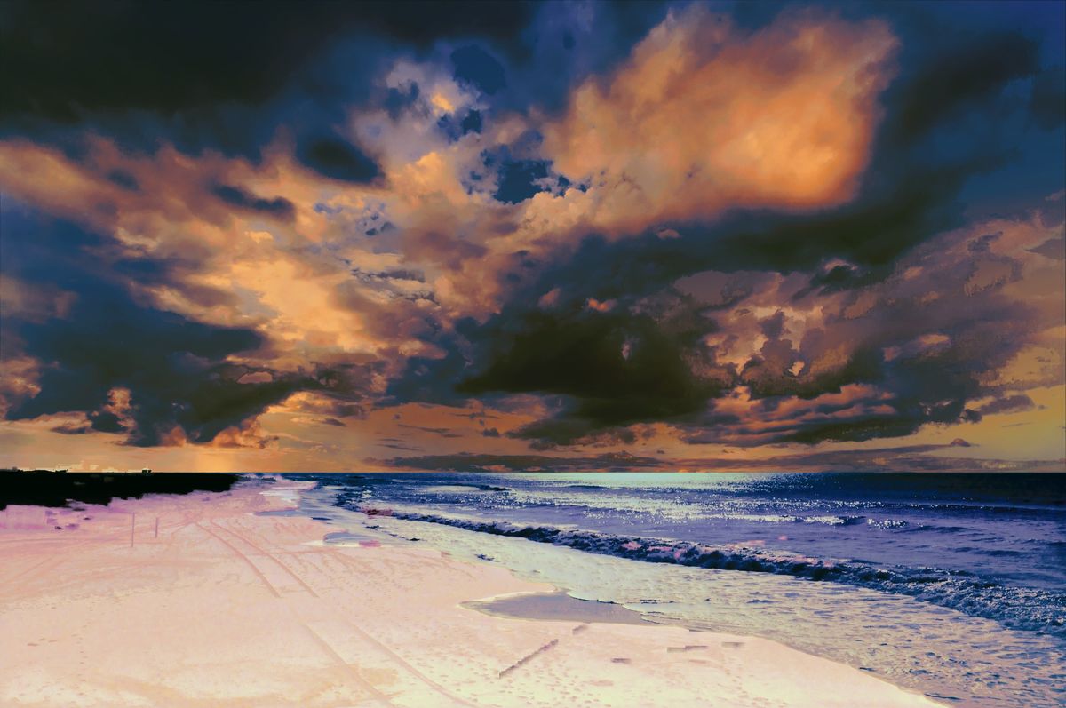 Sunset Gulf Shores Alabama USA