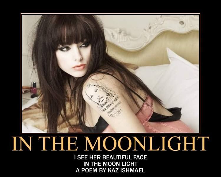 In the moonlight