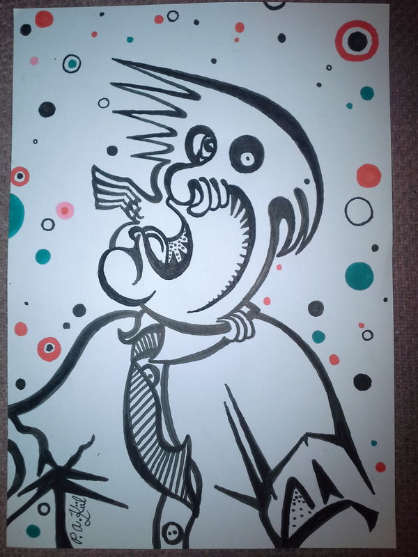 Bird man! 