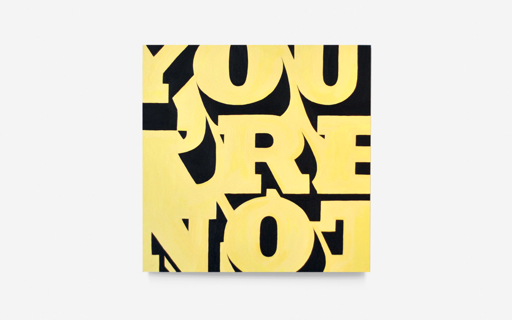 You&#039;re not 