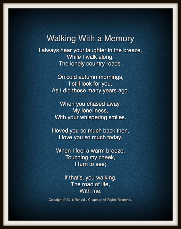   Walking With a Memory