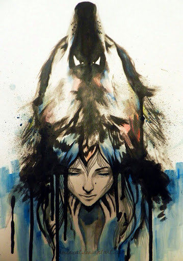 Wolf Hour (variation on a villanelle)