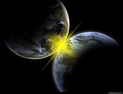 Two Worlds Collide…