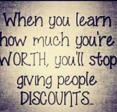 I know my own worth