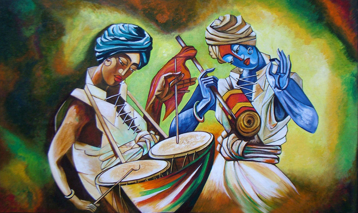 Celebrations- Original Acrylic Painting Celebrations- Original Acrylic Painting