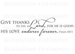 Give thanks to the Lord