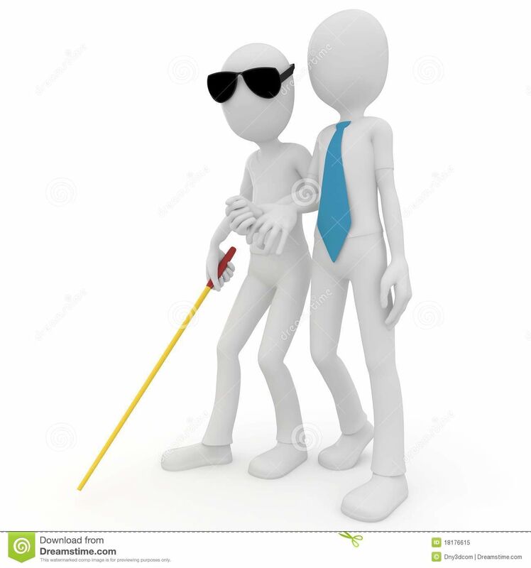 legally blind