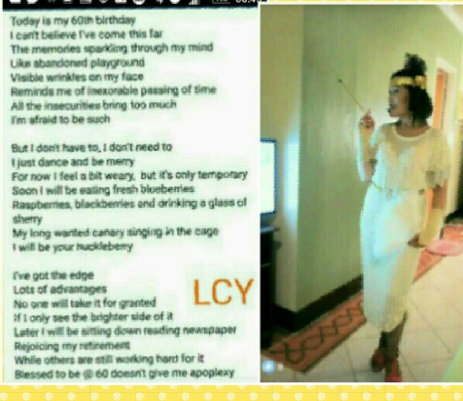 My 60th Birthday