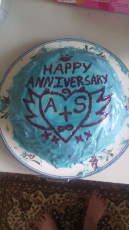 Our 1st year cake