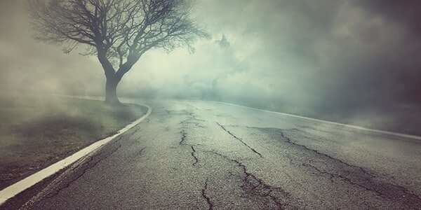 The broken road