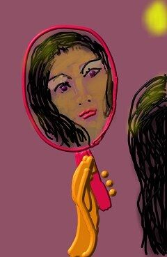The hand mirror