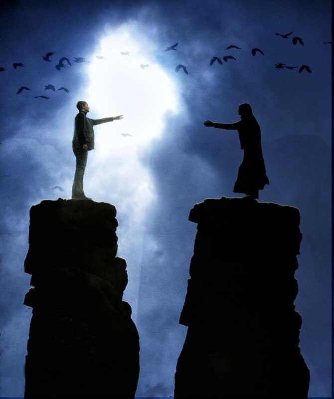 Two Lovers Divded By Distance