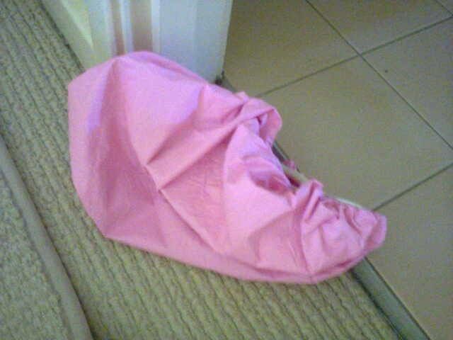 &quot;The discontent shower cap&quot; By Ben Goode 2015 (c)