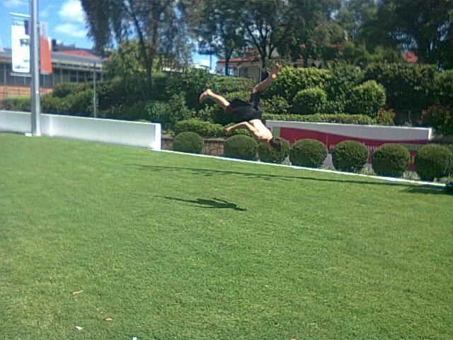 &quot;Gymnast in the park&quot; By Ben Goode 2013 (c) 
