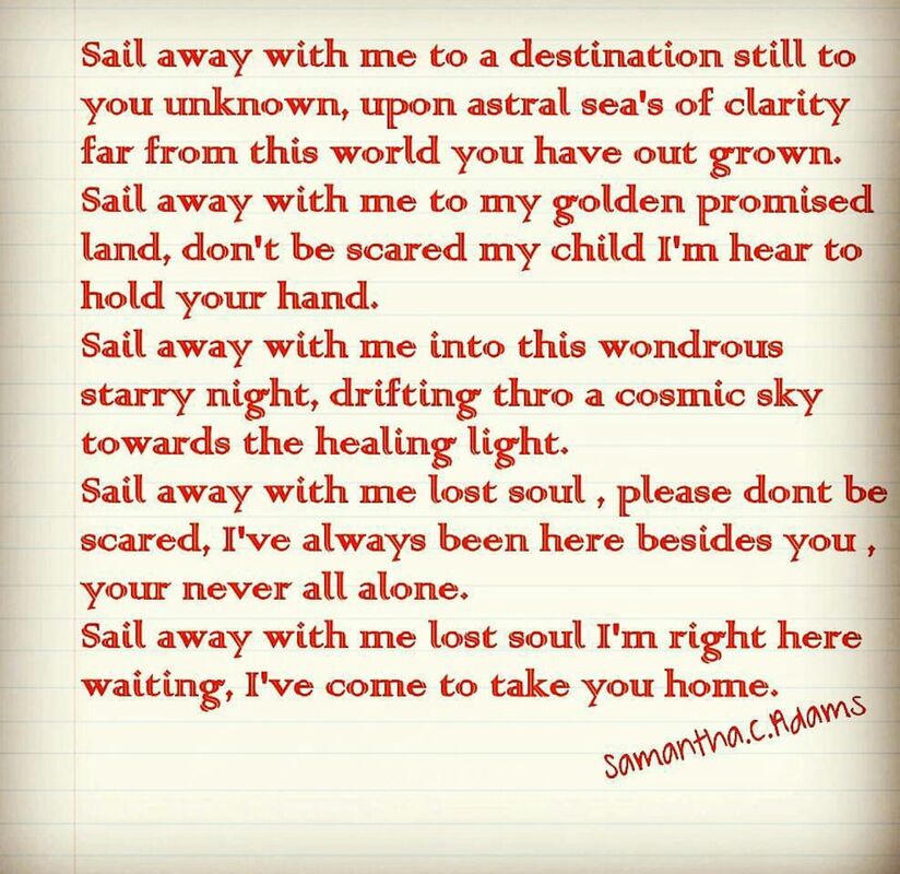 Sail away lost soul.