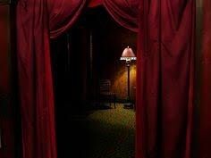 The dark curtain 