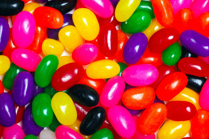 A Happy Old Jelly Bean