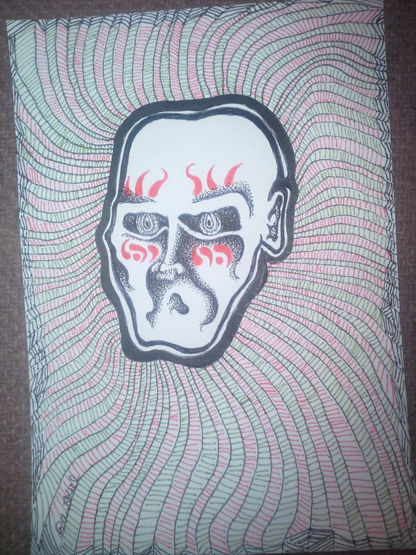 Eyes of fire!