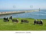 Sat here on Mick&#039;s seat (on the Spanish Battery, Tynemouth)