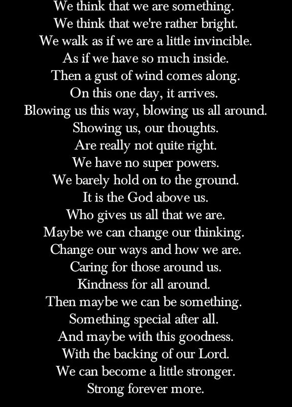 What we are