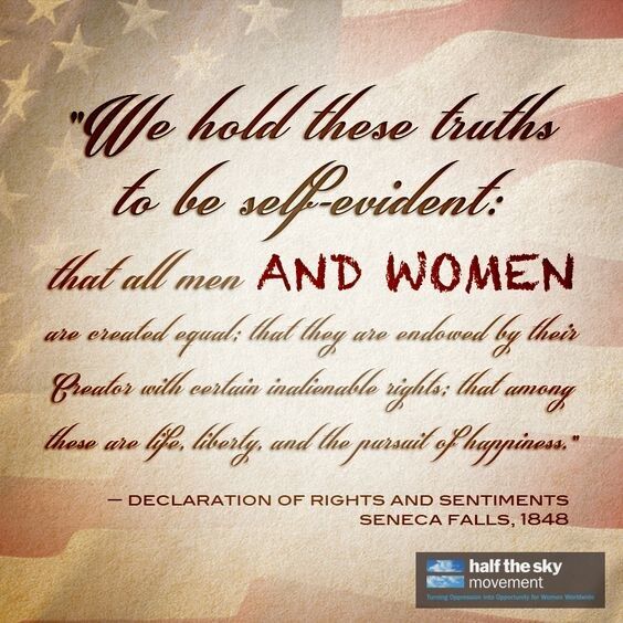 all men 'and women' are created equal