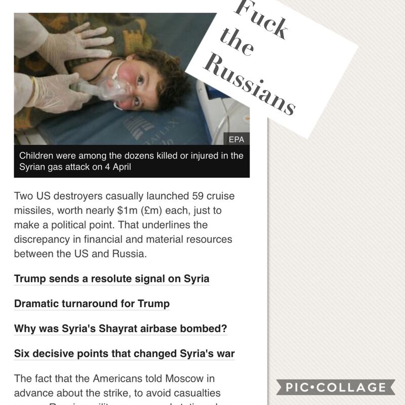 F*^%# the Russians it&#039;s a child&#039;s nightmare 