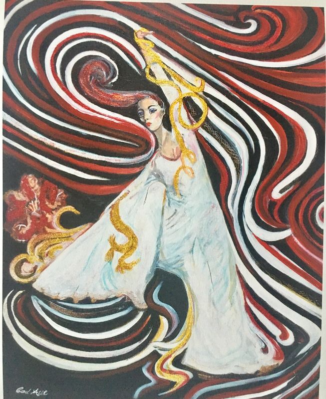 The dancer