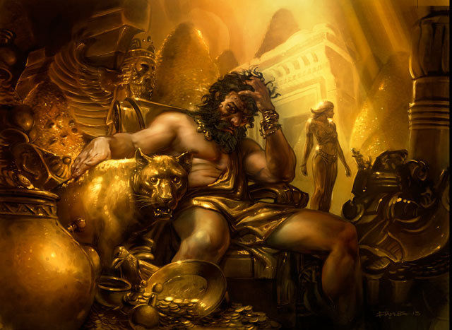 Gold cursed