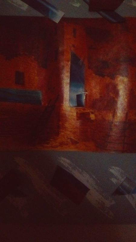 Moms National geographic and glue