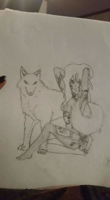 The wolf and his girl