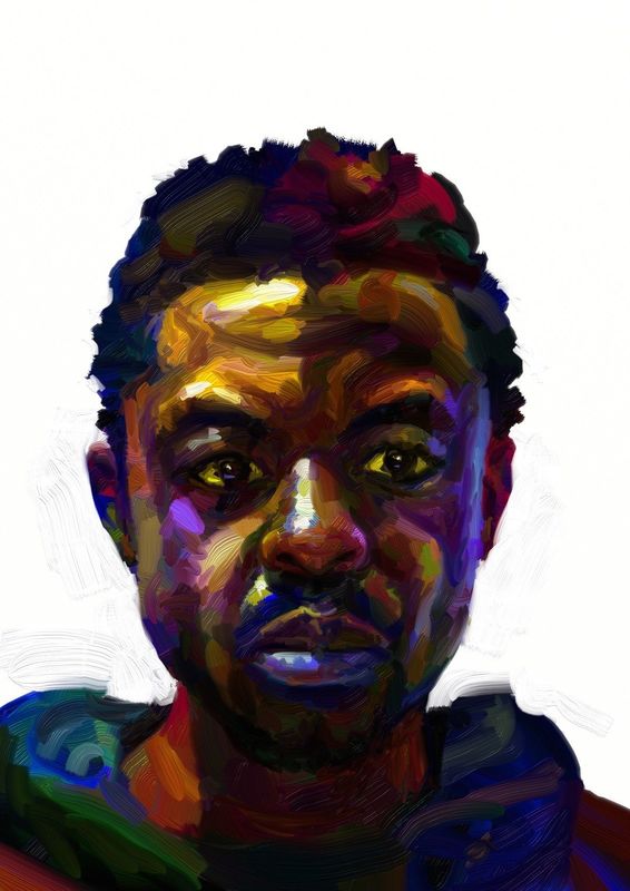 Selfportrait in stillness 