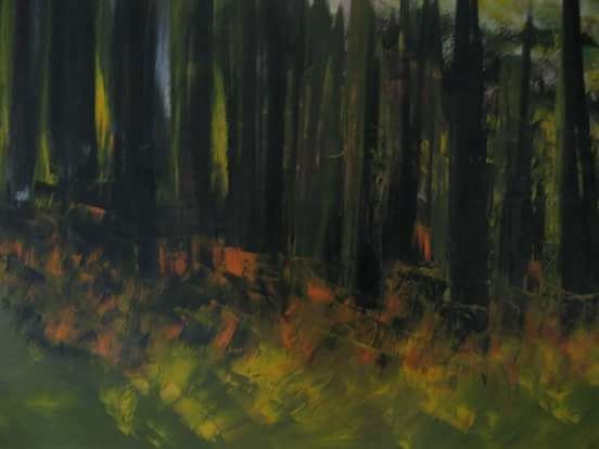 Modern Abstract Oil painting 