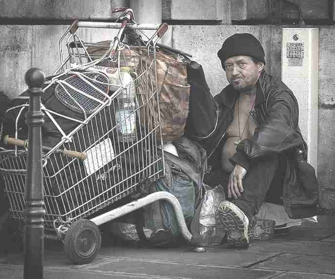 HOMELESS MAN