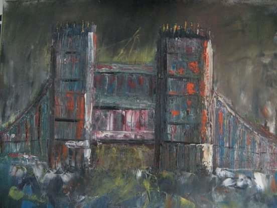 Modern Abstract Oil painting 